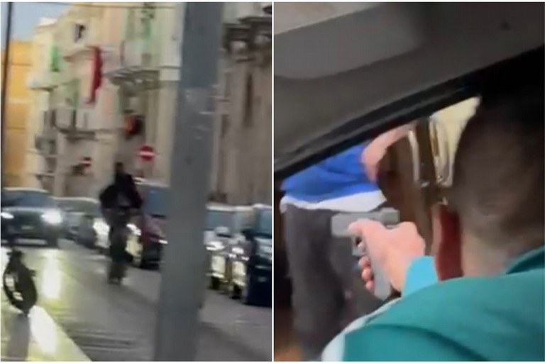 Alcuni frame dei video virali su WhatsApp