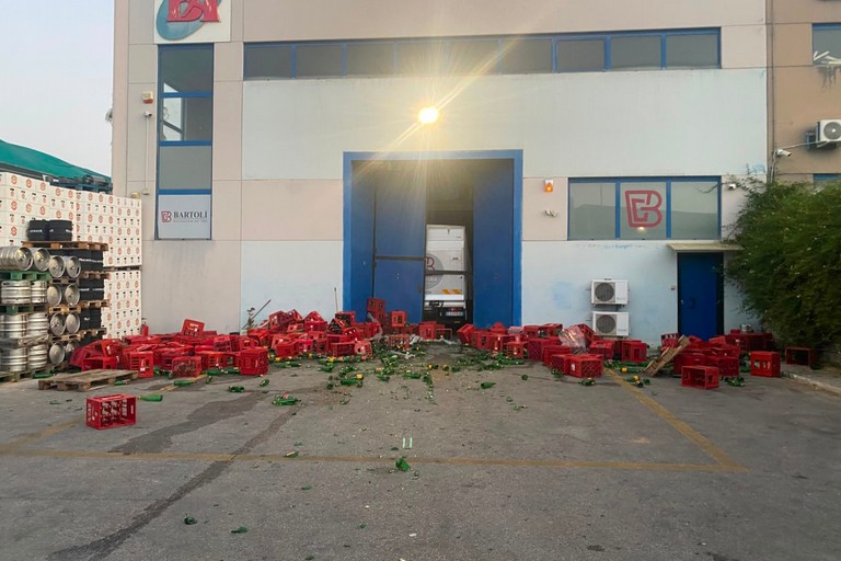 Il tentato furto all'azienda Bartoli