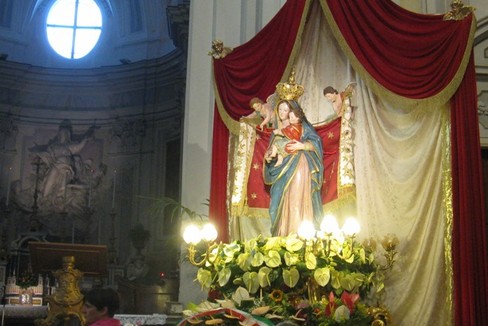 Madonna dei Martiri 2015 cattedrale. <span>Foto Isabella de Pinto</span>