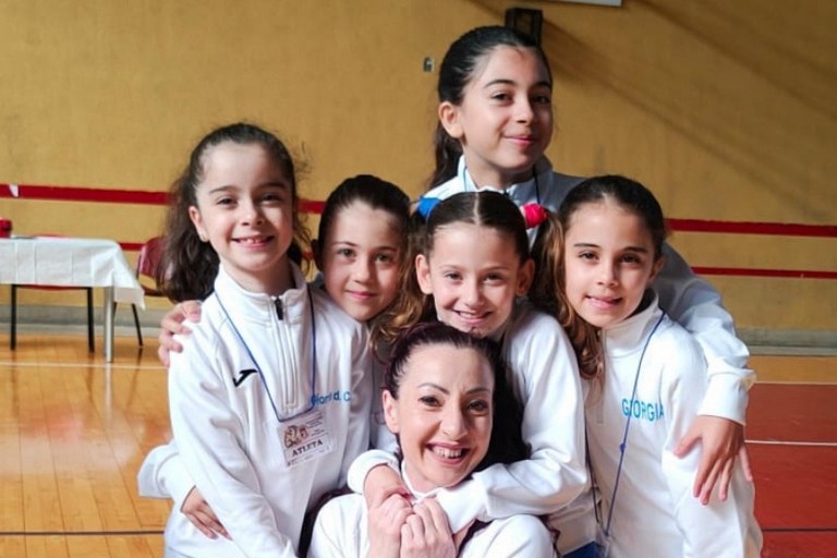 Cinque giovani talenti molfettesi volano a Roma per il campionato internazionale di arti aeree