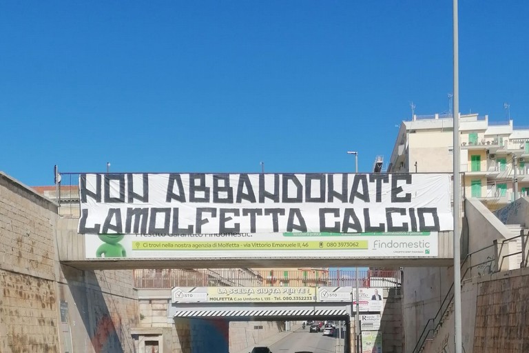 Striscione Molfetta Calcio