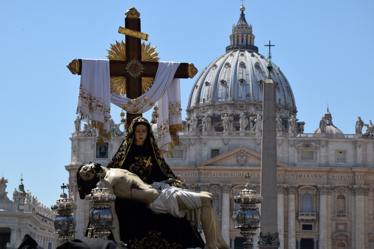 La Pietà a Roma - Foto della collezione Francesco Stanzione