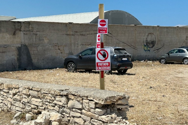 Chiusura parcheggio di Torre Gavetone