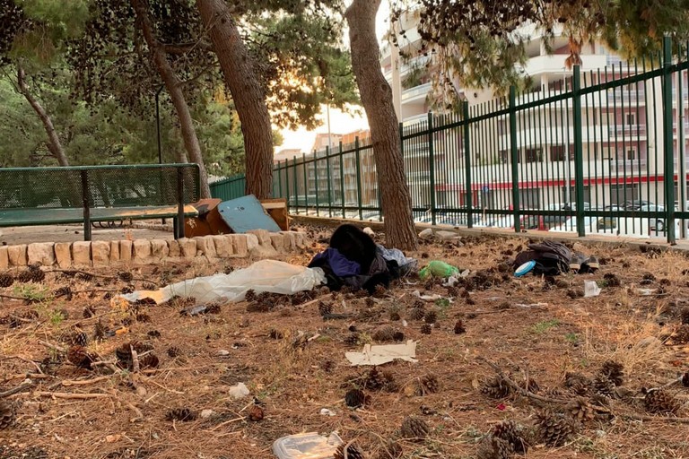 Degrado al Parco di Ponente
