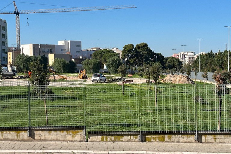 Lavori al Parco Tombino
