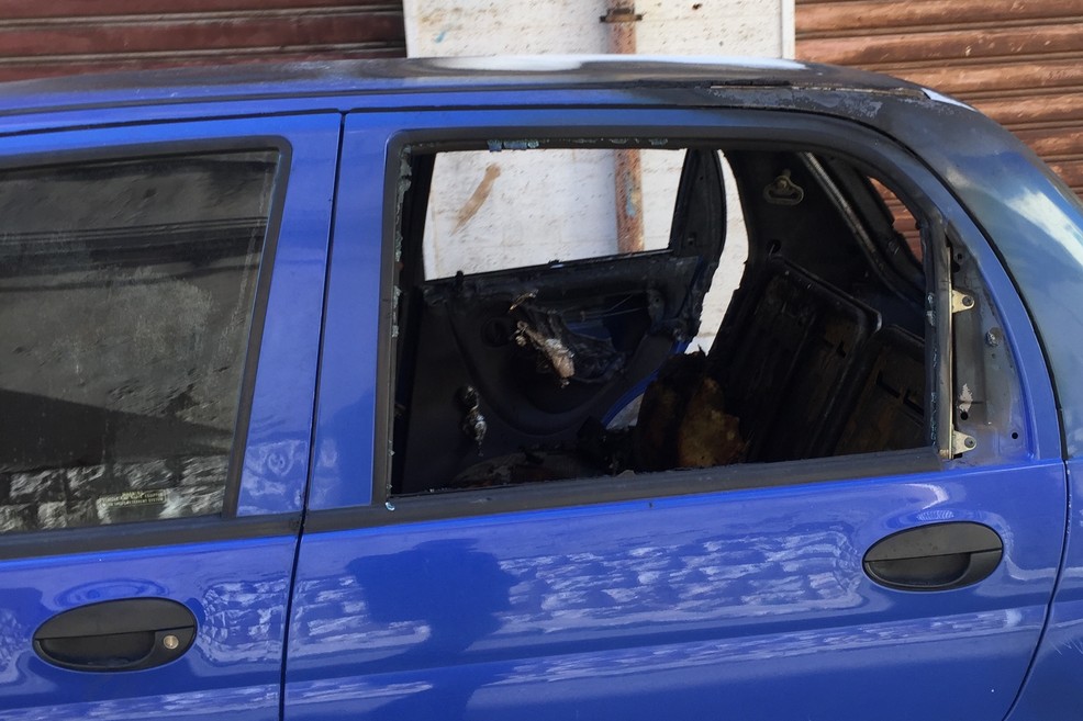 L'incendio in vico V Crocifisso