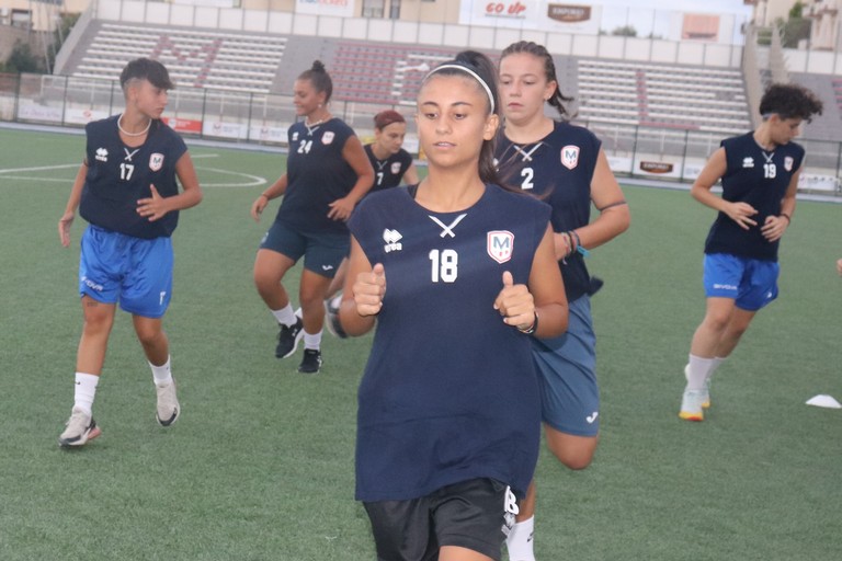 inizio preparazione molfetta calcio femminile JPG