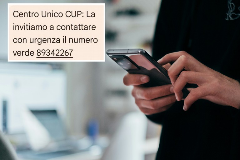 Truffa via SMS