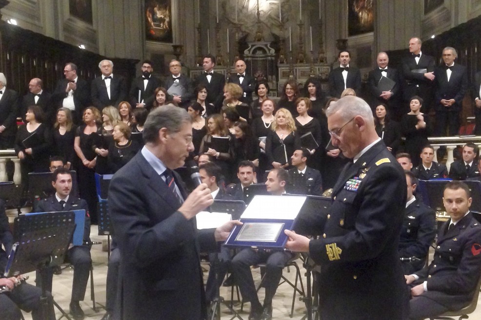 Molfetta La Fanfara dell Aeronautica in concerto in Cattedrale