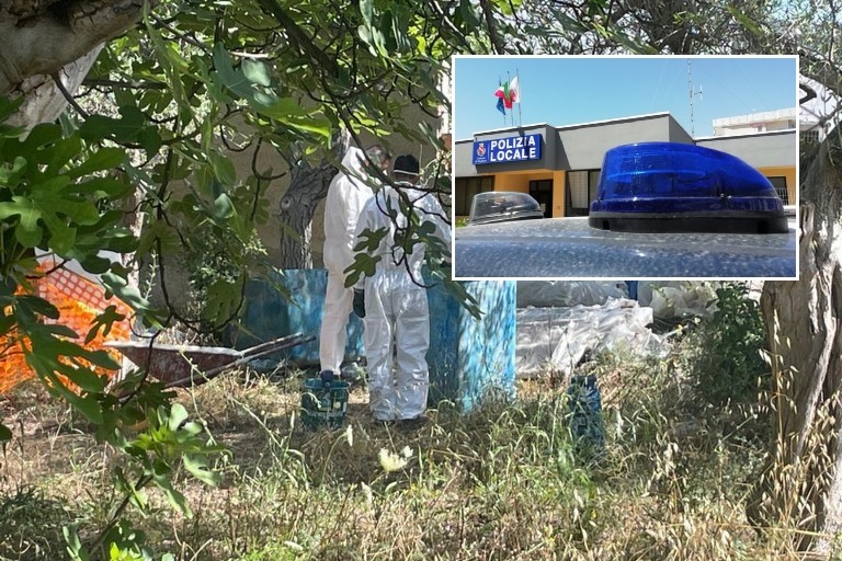 Polizia Locale intervento Lama Martina