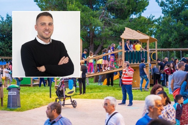 Girolamo Lanza sul parco Baden Powell