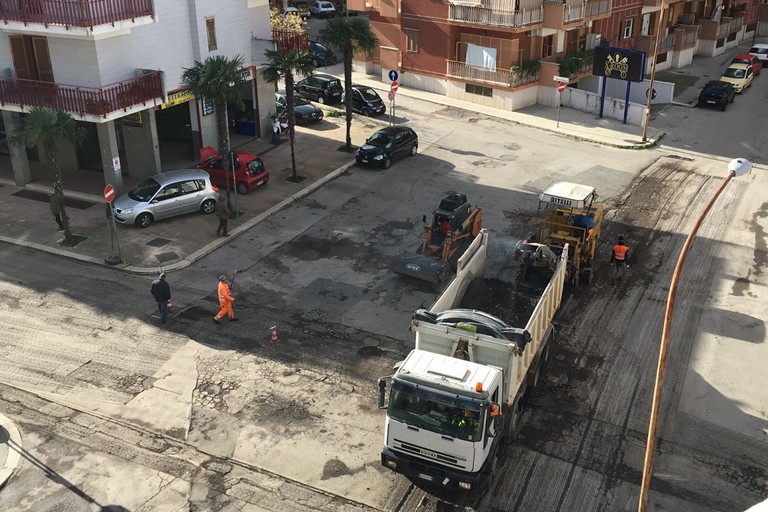 Lavori asfalto Rione Paradiso