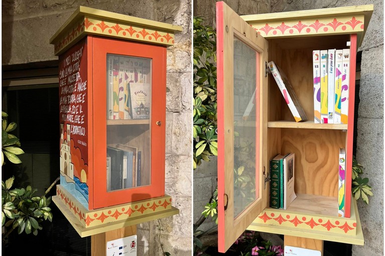 Libreria svuotata