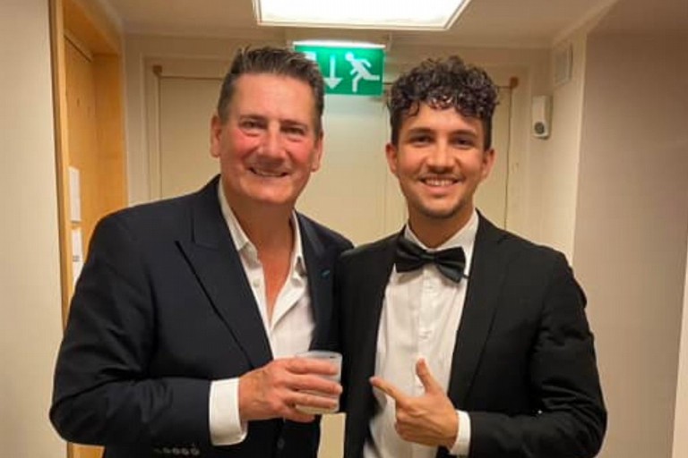 Luca de Leonardis e Tony Hadley