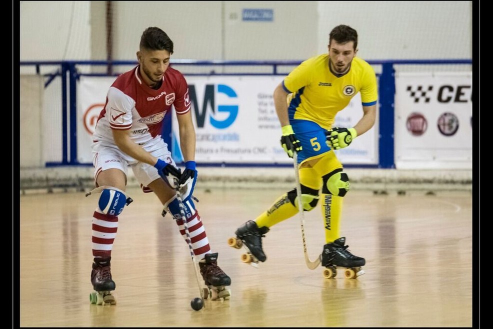 Luca Santeramo in azione