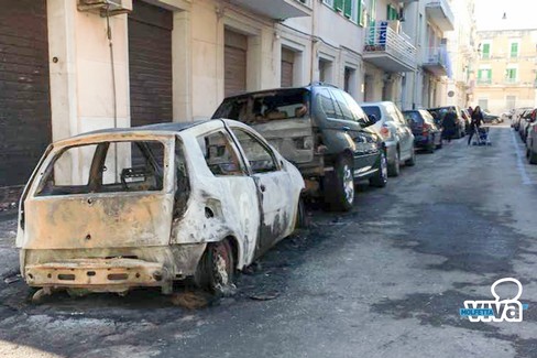 Fiamme e paura: terrore e sgomento in Via Panunzio