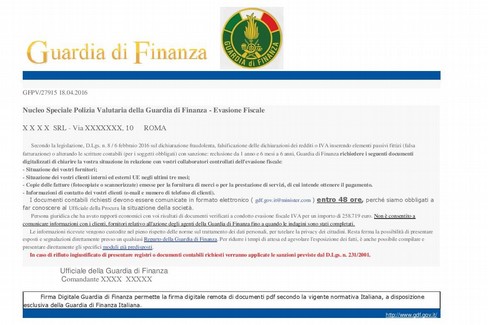 La truffa e-mail