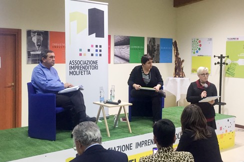 Confronto Azzollini Natalicchio. <span>Foto Mariella Spadavecchia</span>