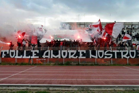 La tifoseria del Molfetta Calcio