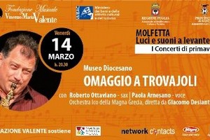 Roberto Ottaviano in “Omaggio a Trovajoli” con l’Orchestra della Magna Grecia