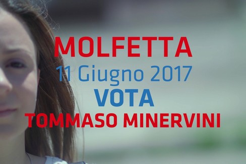 Appello al voto del candidato sindaco Tommaso Minervini