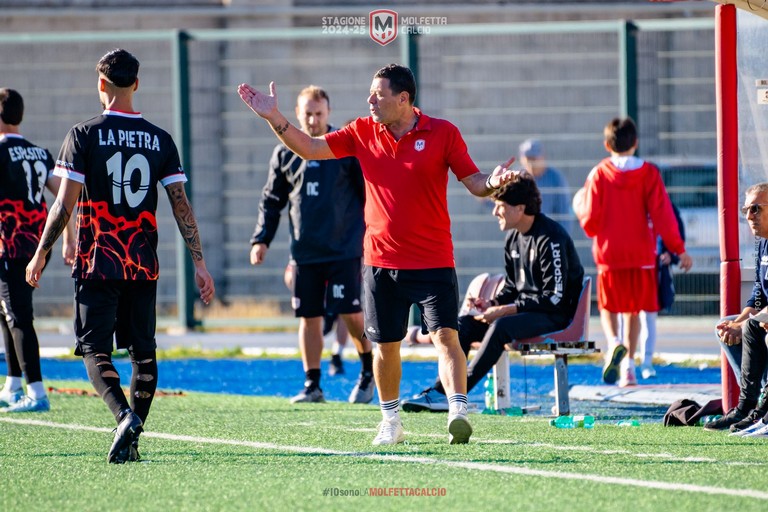 Molfetta Calcio, il cambio di allenatore non porta risultati