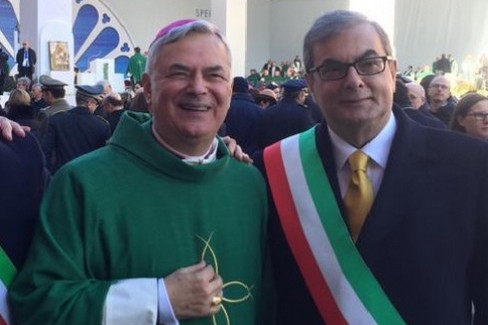 Monsignor Cornacchia e Tommaso Minervini