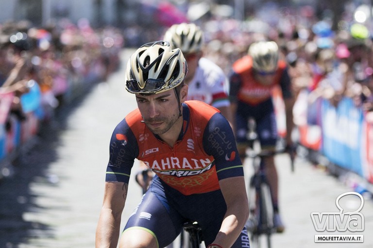 Nibali a Molfetta durante il Giro dItalia