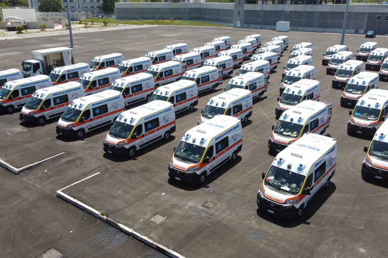 nuove ambulanze asl bari