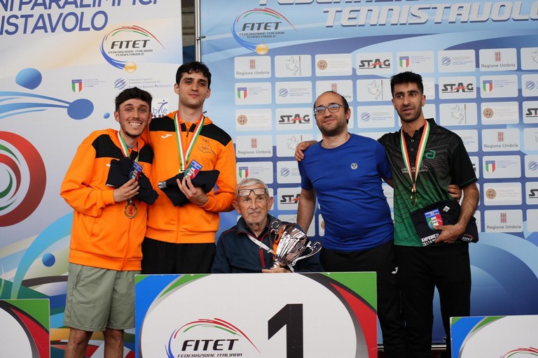 Il Circolo Tennistavolo Molfetta vince il suo quarto scudetto paralimpico