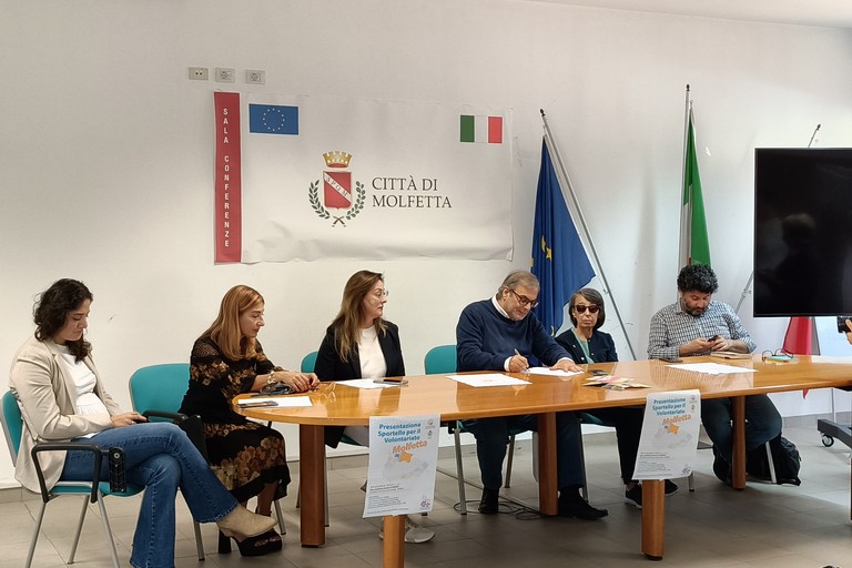 Presentazione sportello per il volontariato Molfetta