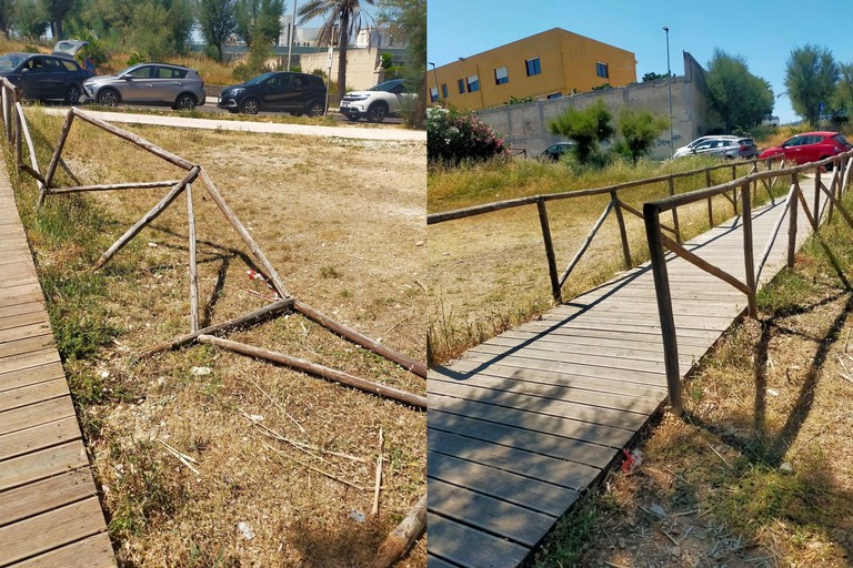 Staccionata Prima Cala