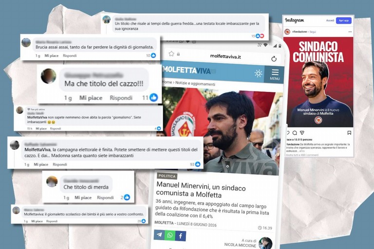 Odio social contro MolfettaViva