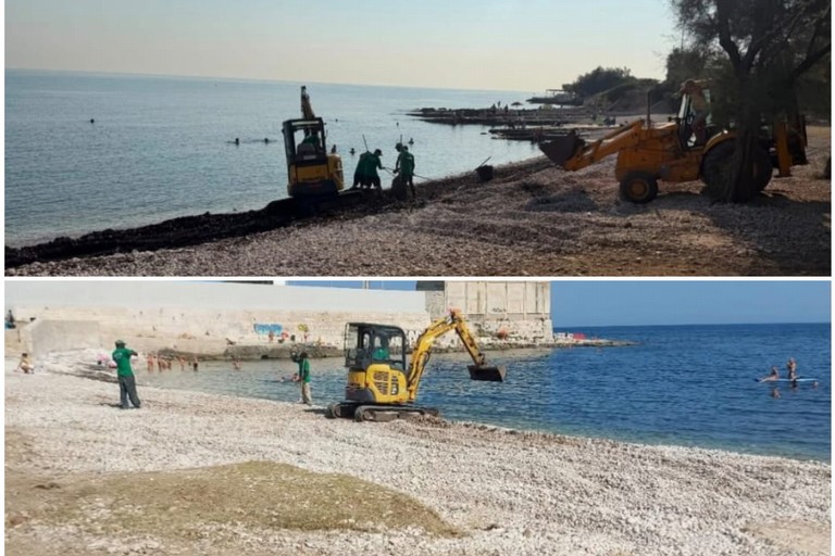 Pulizia straordinaria spiaggia