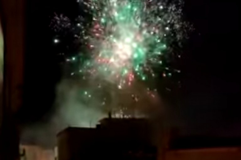 I fuochi d'artificio a Molfetta