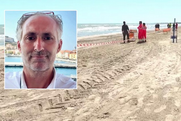 Lerry Gnoli e il luogo dell'incidente