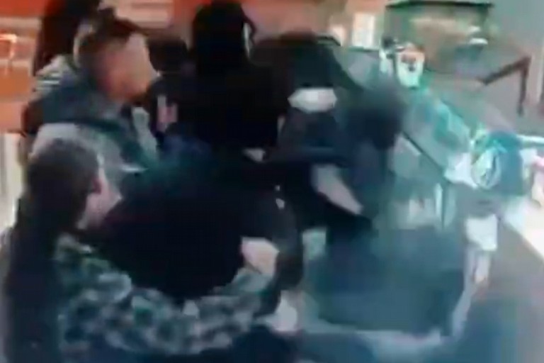 La rissa in un bar di Molfetta