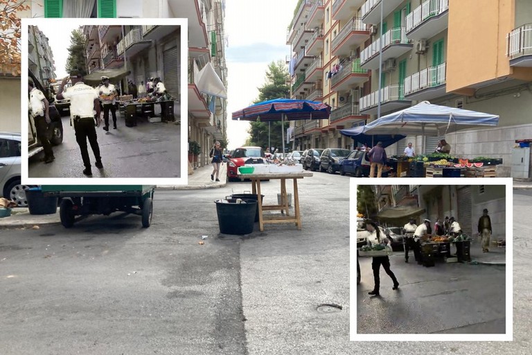 Frutta, pesce e verdura vendute senza licenze, sanzioni e sequestri