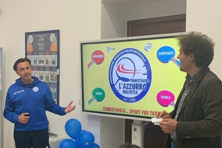 Tennistavolo, L'Azzurro Molfetta in Erasmus+ per lo sport e l’inclusione