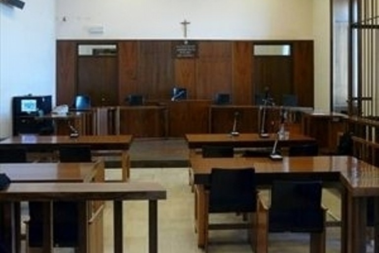 Un'aula del Tribunale