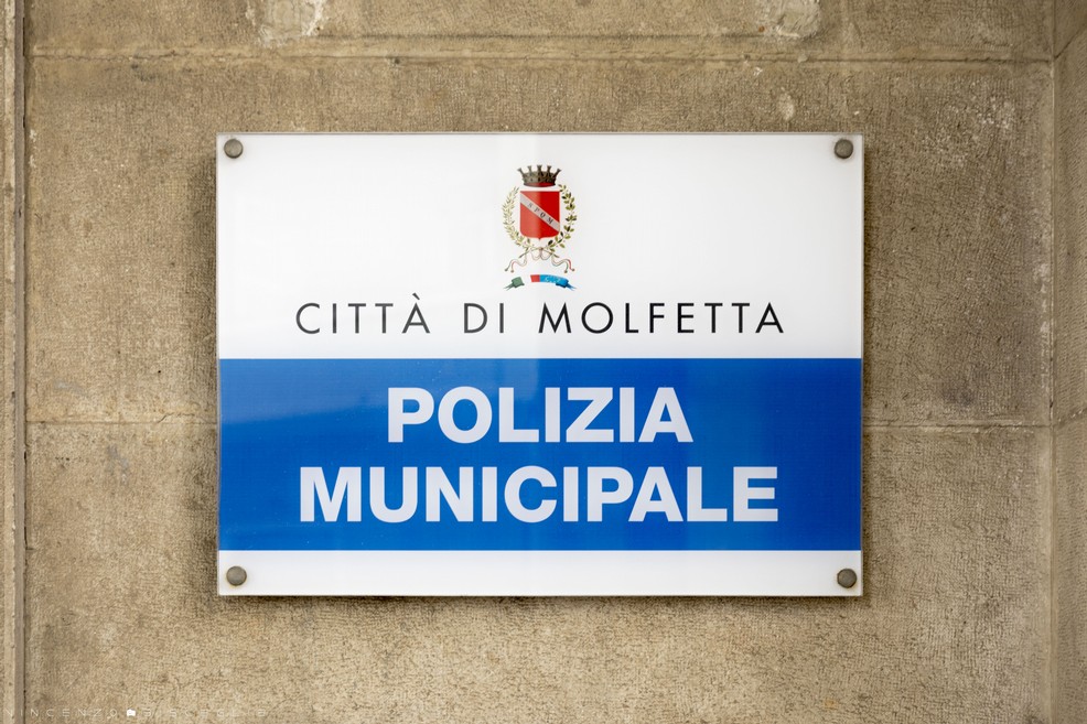 Comando Polizia municipale - Molfetta. <span>Foto Vincenzo Bisceglie</span>