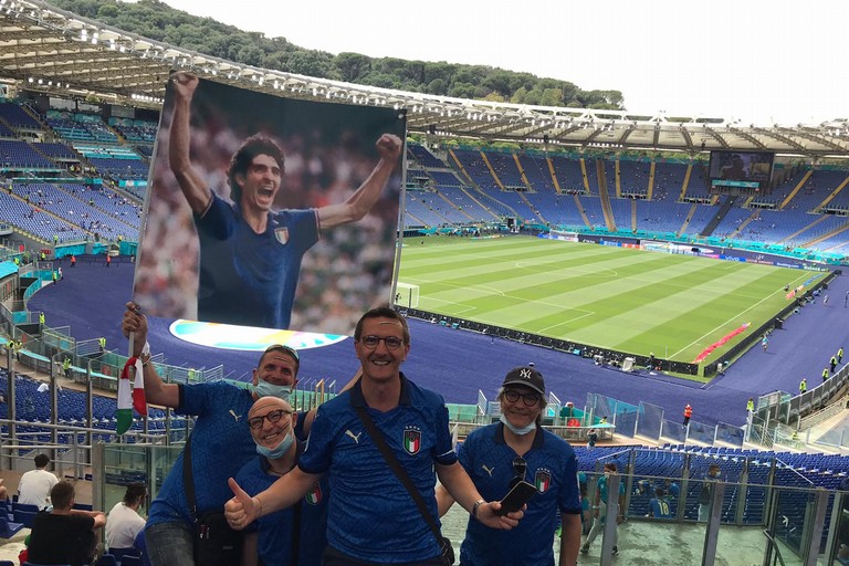 Tifosi Italia a Roma