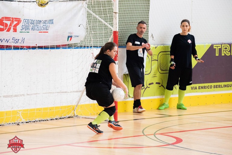 Iacobone in allenamento con Nico Spadavecchia. <span>Foto Cosmo de Pinto</span>