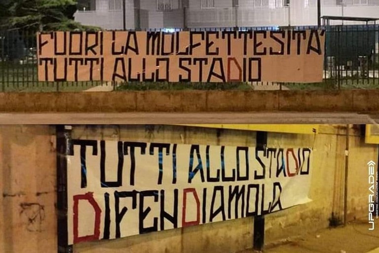 Striscioni Molfetta Calcio