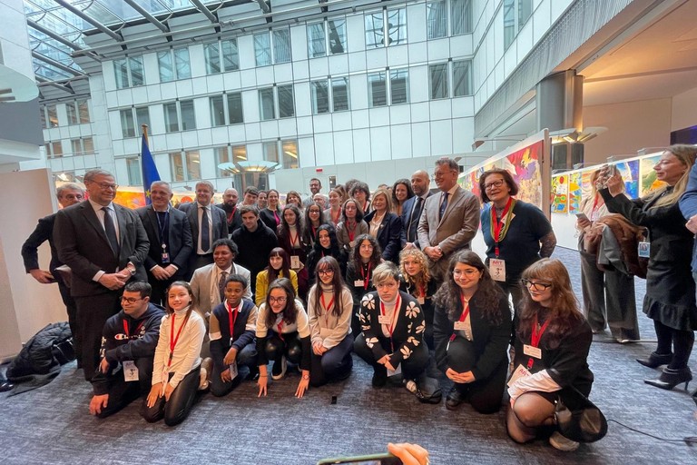 Gli studenti dell'IISS “Bello-Salvemini” di Molfetta in visita al Parlamento Europeo