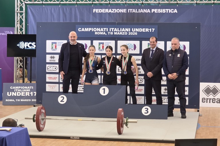 Argento per Francesca Mininni ai Campionati Italiani Under 17 di pesistica