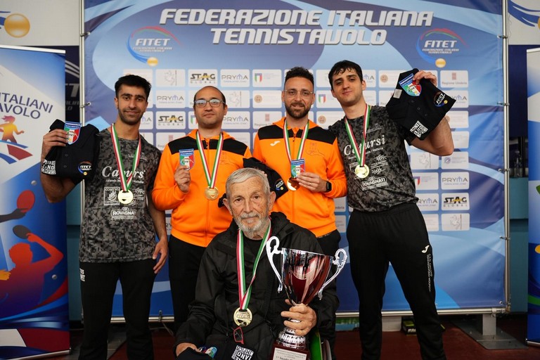 Circolo Tennistavolo Molfetta, dominio assoluto: terzo scudetto consecutivo in A1 paralimpica