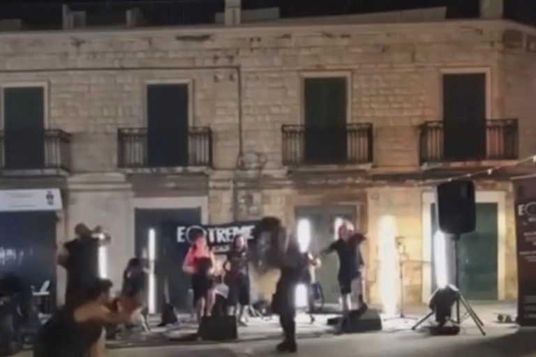 Concerto metal in piazza Mazzini