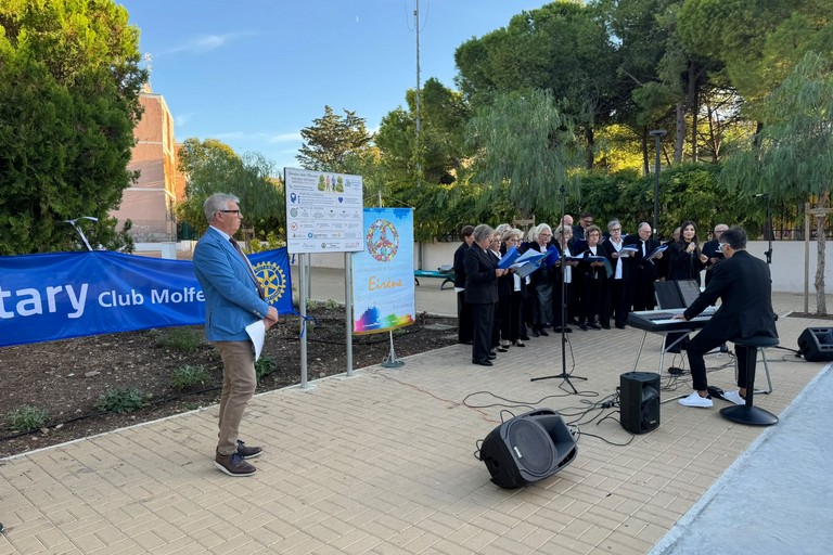 Inaugurazione del Giardino della Memoria