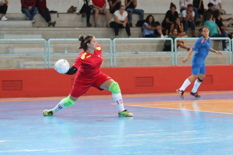 Ylenia Narsete in azione foto di Futsal Molfetta